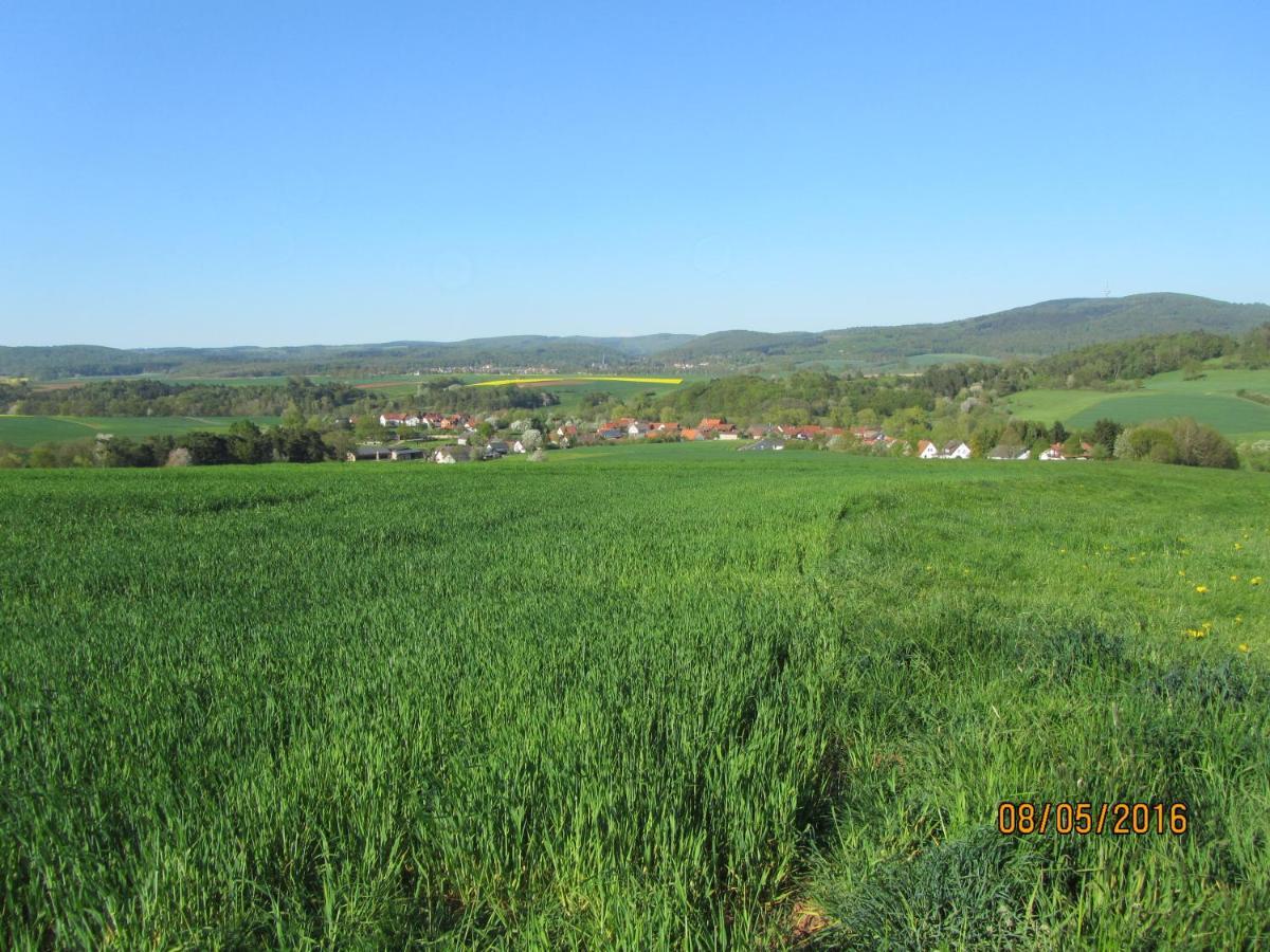 Ferienwohnung Fackiner Gemunden an der Wohra Exterior foto