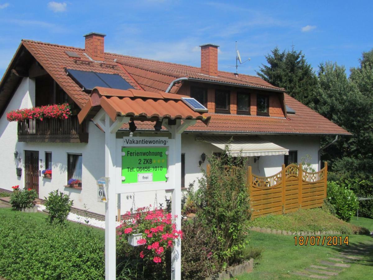 Ferienwohnung Fackiner Gemunden an der Wohra Exterior foto